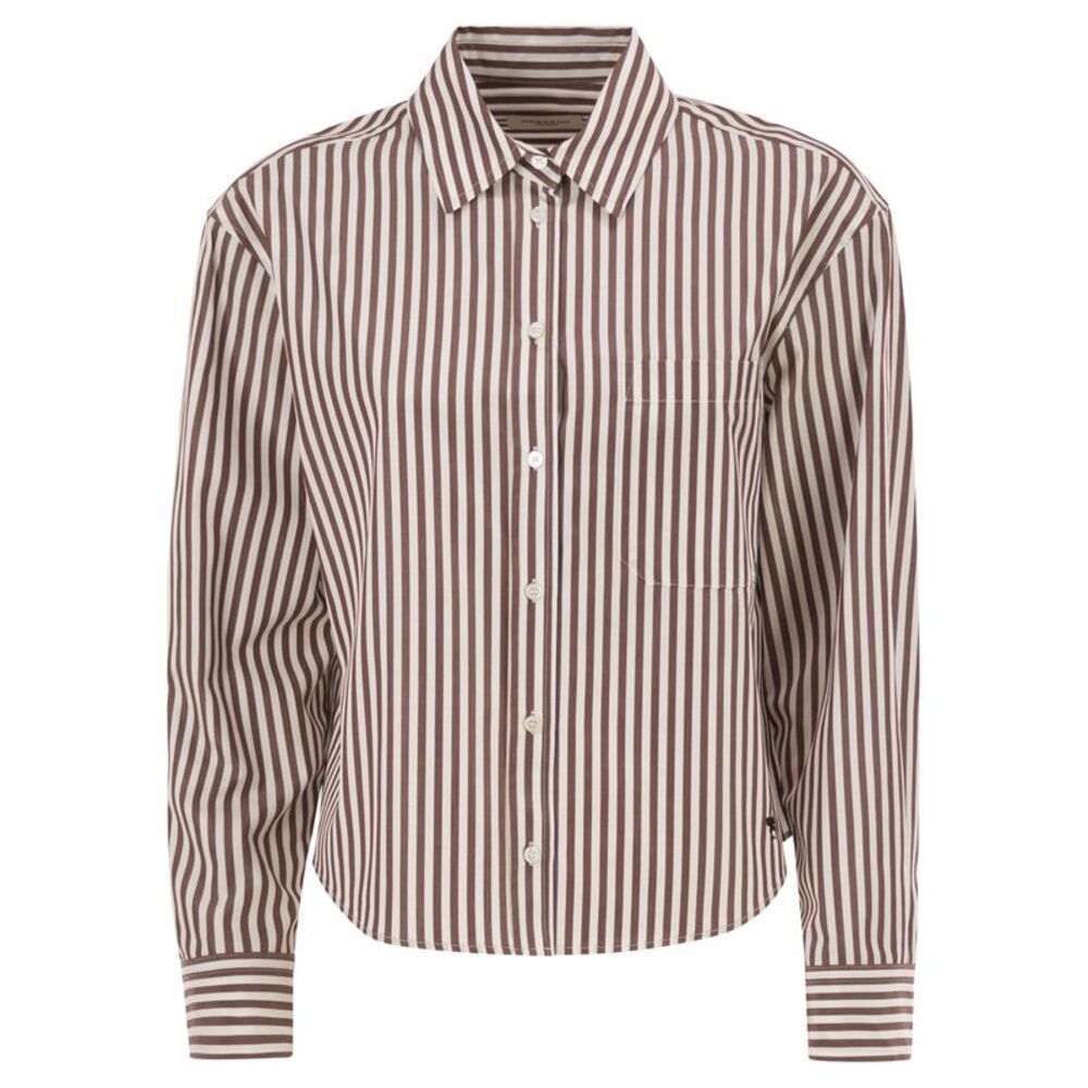 Weekend Maxmara Women Wkdpanetto - Pure Cotton Striped Shirt